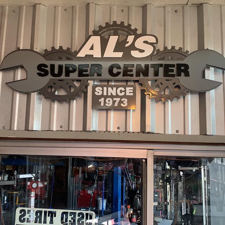 Al's Super Center storefront sign, since 1973